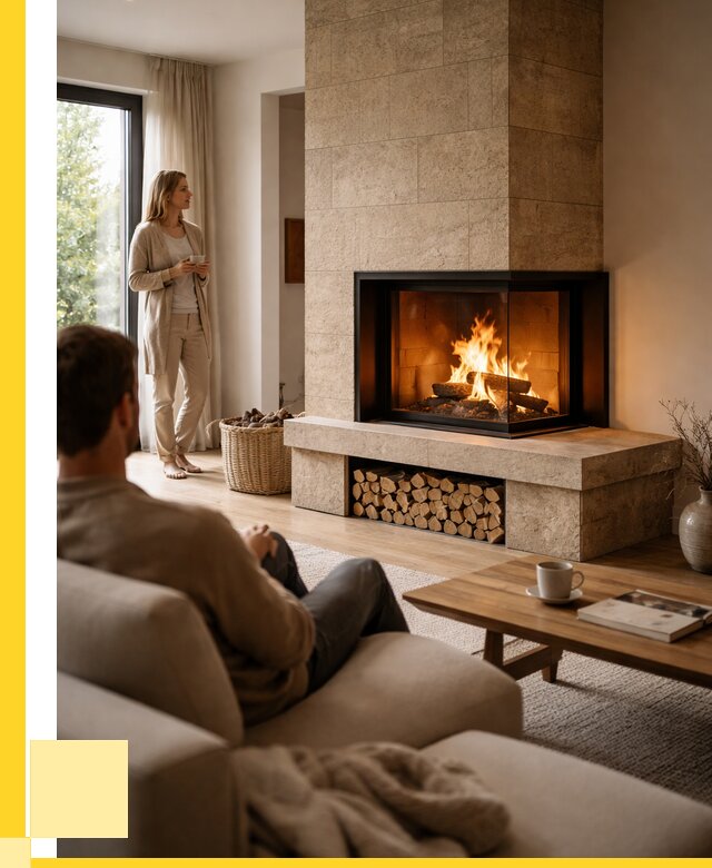 Угловые камины из кирпича установка в Троицке от 154665 р. ЭриданТрц