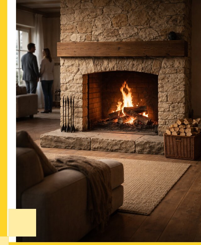 Открытые камины под ключ в Троицке от 154665 р. ЭриданТрц