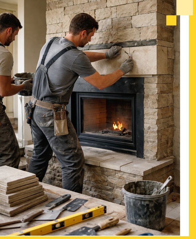 Проектирование и установка открытых каминов в Троицке