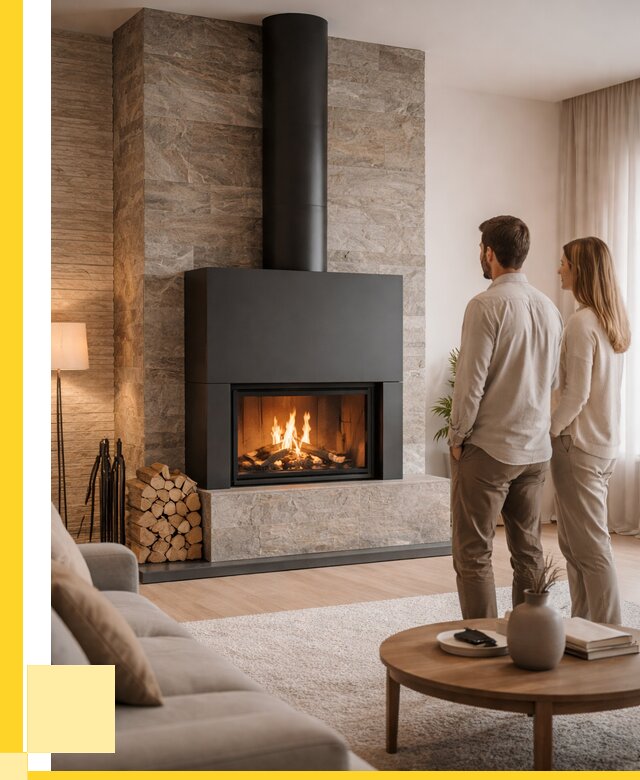 Закрытые камины под ключ в Троицке от 123732 р., ЭриданТрц