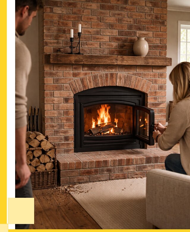 Кирпичные камины под ключ в Троицке от 154665 р. | ЭриданТрц