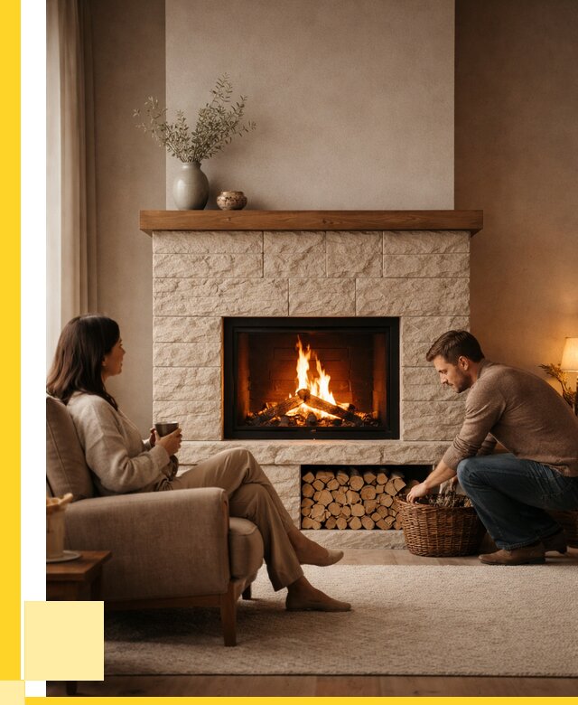 Камины для дома в Троицке под ключ от 154665 р. | ЭриданТрц