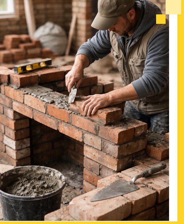 Кладка каминов под ключ в Троицке профессиональная отделка и монтаж