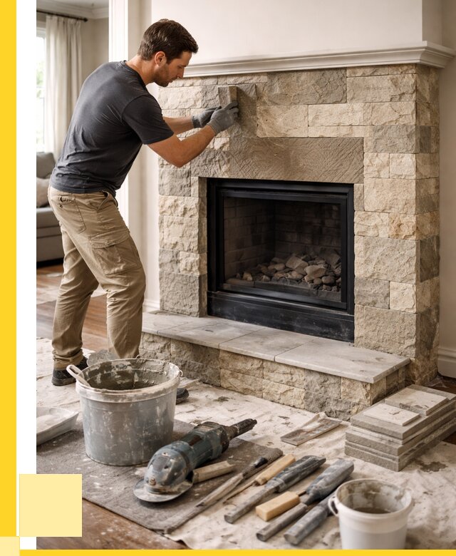 Ремонт каминов и печей в Троицке от 15467 р. | ЭриданТрц