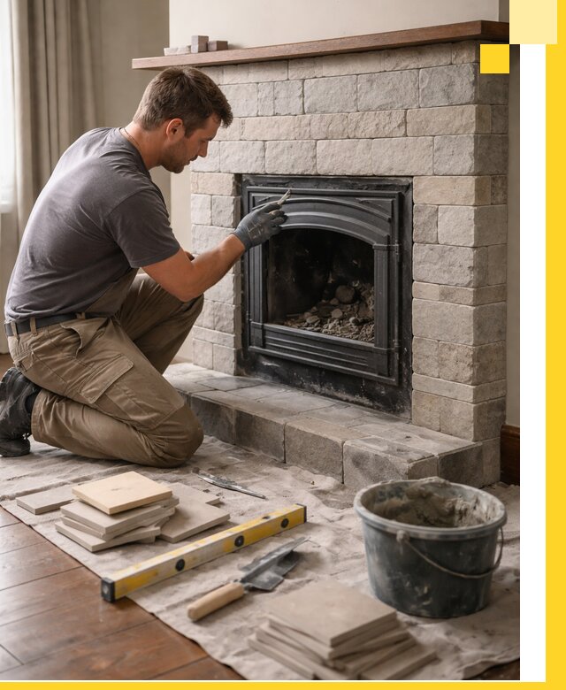 Профессиональный ремонт каминов в Троицке восстановление и сервис