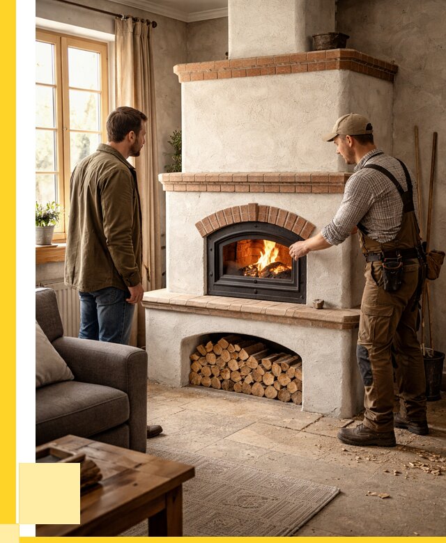 Печи камины в Троицке: кирпичные, изразцовые от 61866 р. | ЭриданТрц