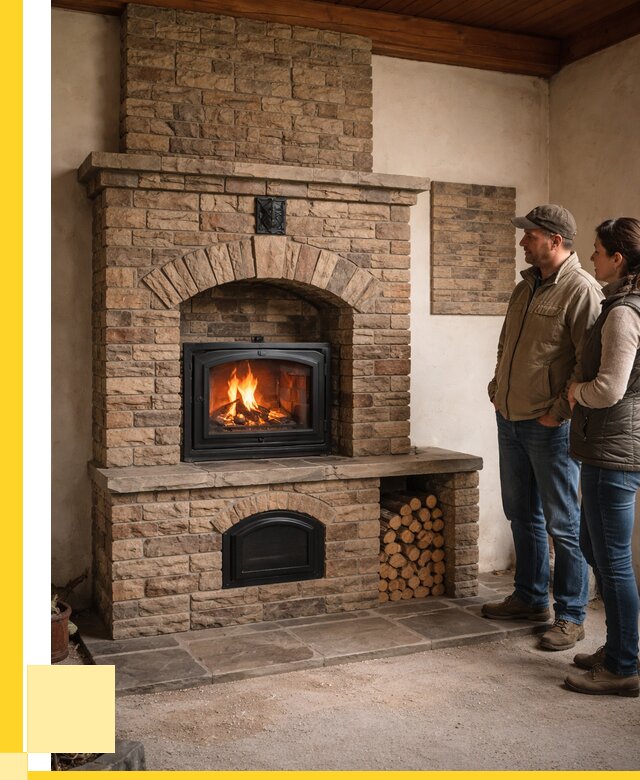 Кирпичная печь под ключ в Троицке от 154665 р. | ЭриданТрц