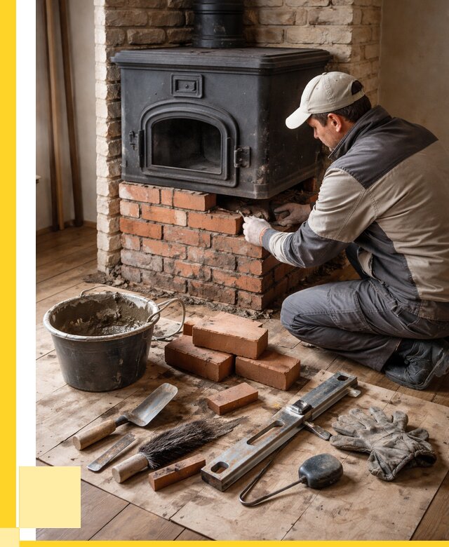Ремонт печей в Троицке от 12373 р., услуги печника ЭриданТрц