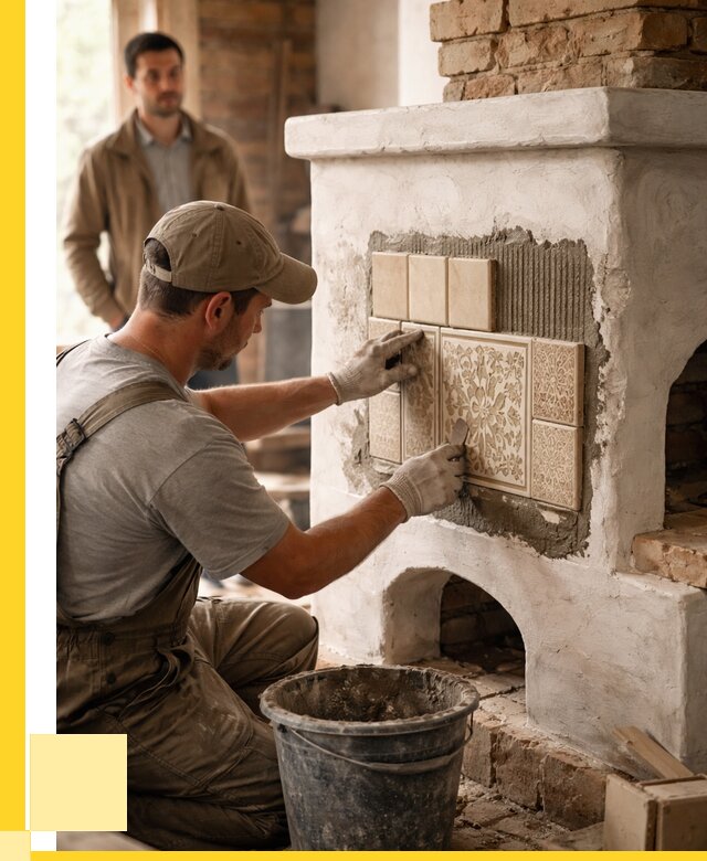 Отделка печей и банных печей в Троицке от 36089 р. | ЭриданТрц