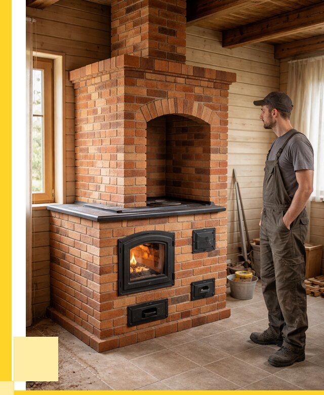 Кирпичные печи в Троицке: купить от 154665 р. | ЭриданТрц