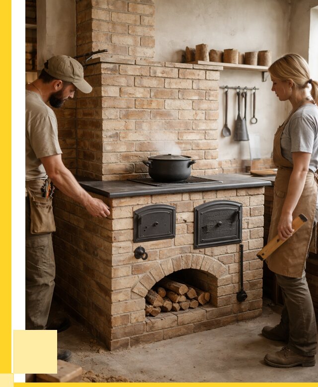 Варочно отопительные печи в Троицке от 92799 р. | ЭриданТрц