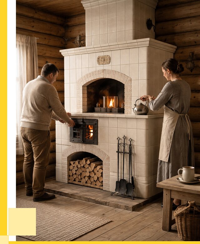 Русские печи в Троицке: установка от 154665 р. ЭриданТрц