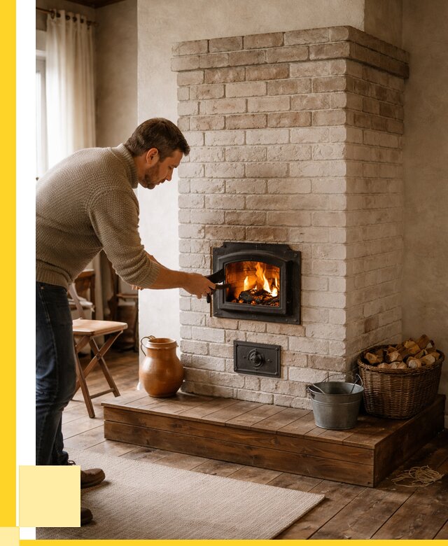 Печь голландка из кирпича в Троицке от 87644 р. | ЭриданТрц