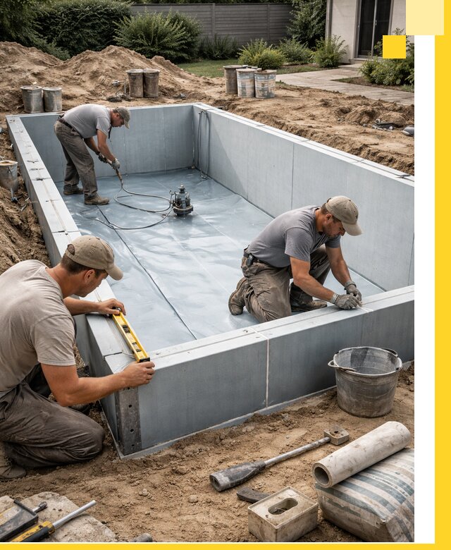 Профессиональный монтаж бассейнов под ключ в Троицке с гарантией