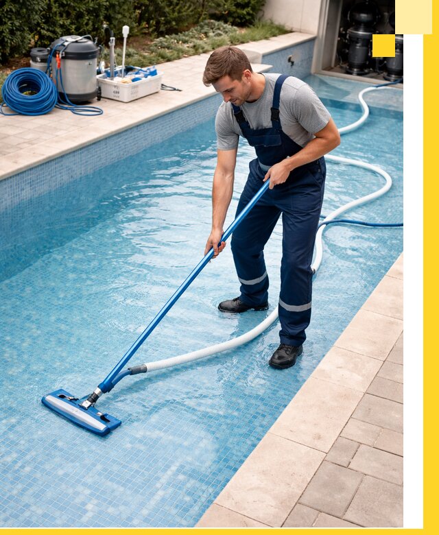 Профессиональная чистка бассейнов и фильтров в Троицке под ключ