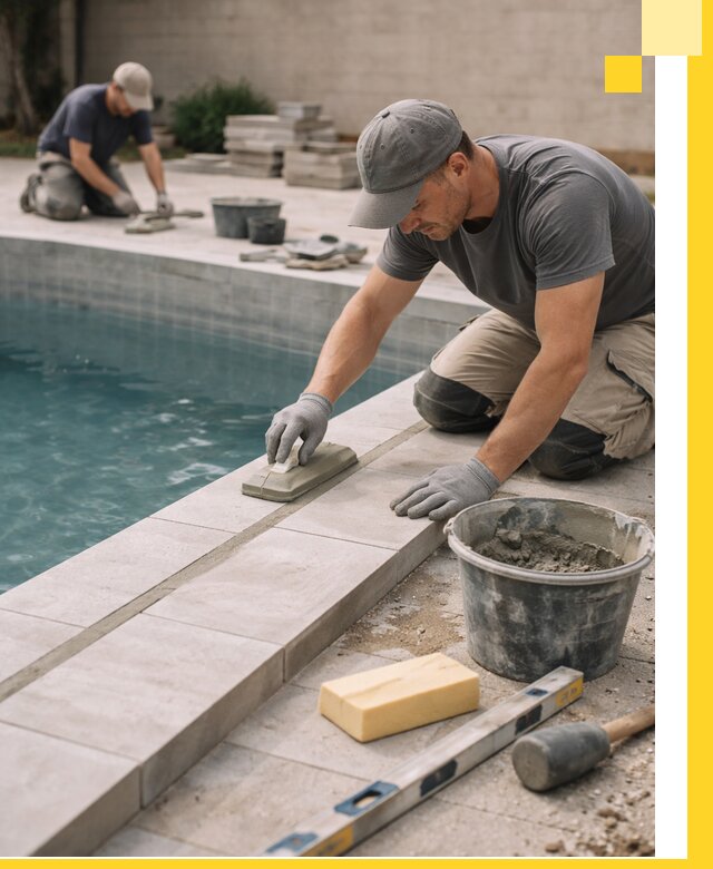 Отделка бассейнов в Троицке: декоративная отделка и гидроизоляция