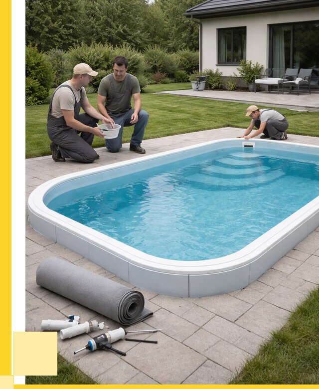 Пластиковый бассейн купить в Троицке от 257775 р., ЭриданТрц