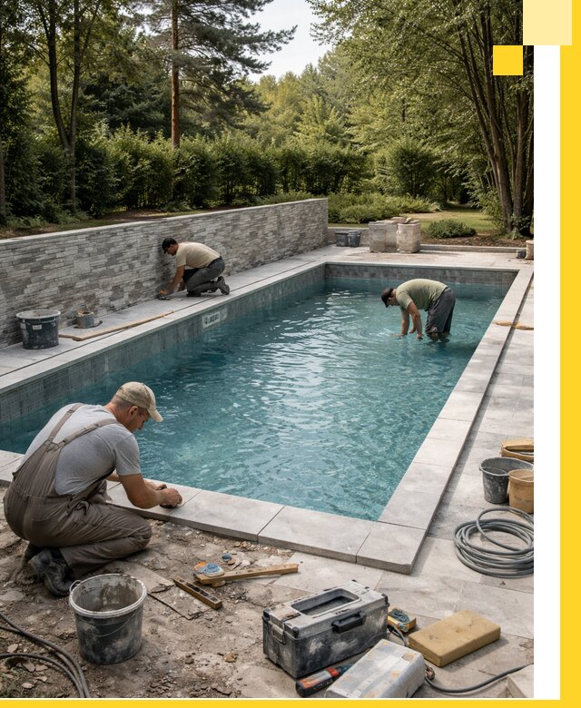 Проектирование и строительство частных бассейнов в Троицке