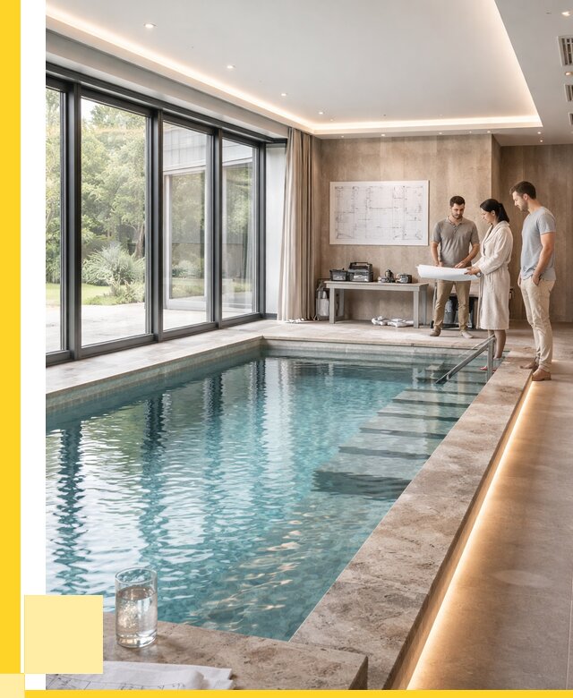 Закрытые бассейны под ключ в Троицке от 2577750 р. | ЭриданТрц