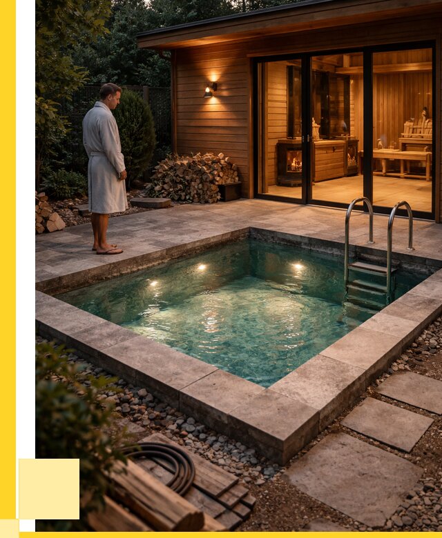 Бани с бассейном под ключ в Троицке от 97955 р. | ЭриданТрц