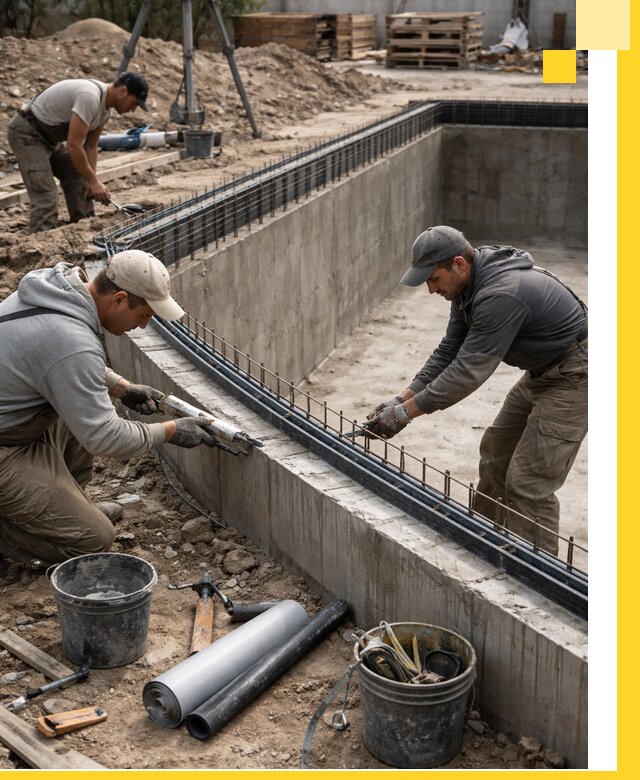 Качественный монтаж чаши бассейна в Троицке под ключ с гарантией