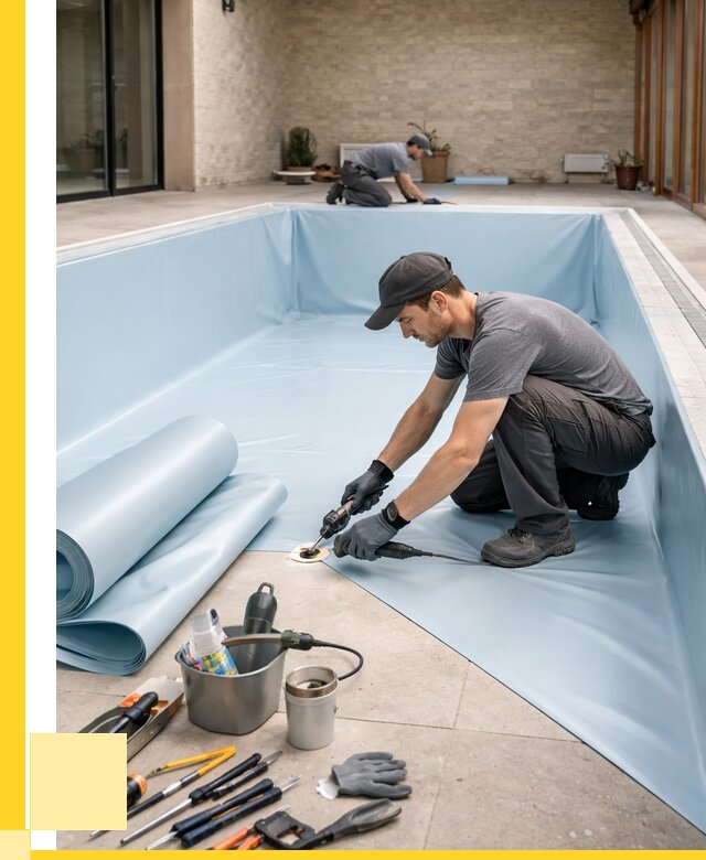 Пленка ПВХ для бассейнов в Троицке от 2578 р. | ЭриданТрц