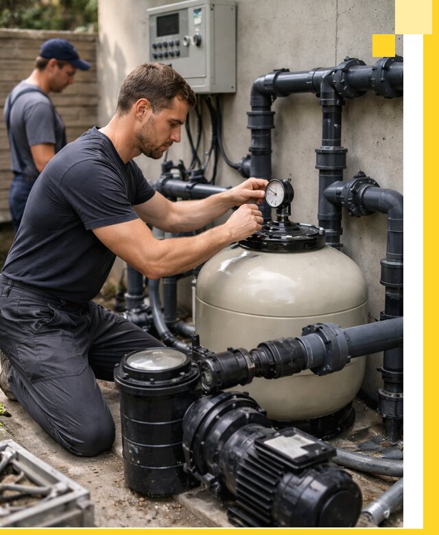 Поставка и монтаж фильтровального оборудования для бассейнов в Троицке