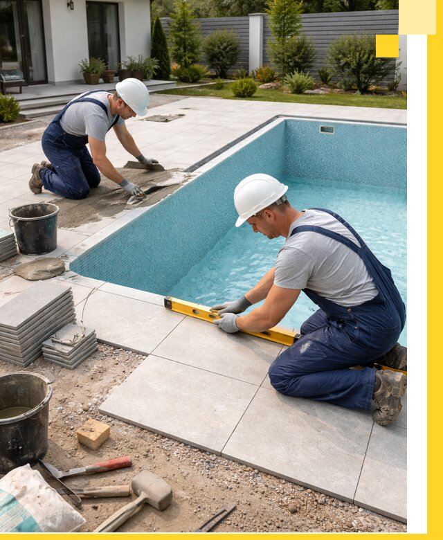 Строительство и монтаж плавательных бассейнов под ключ в Троицке