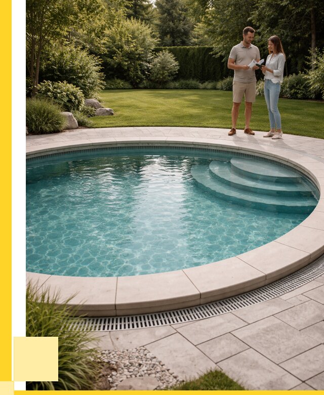 Круглые каркасные бассейны купить в Троицке от 257775 р. | ЭриданТрц