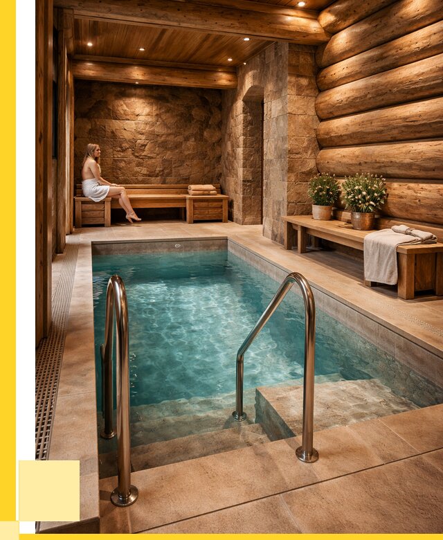 Аренда бани с бассейном в Троицке от 1546650 р. | ЭриданТрц