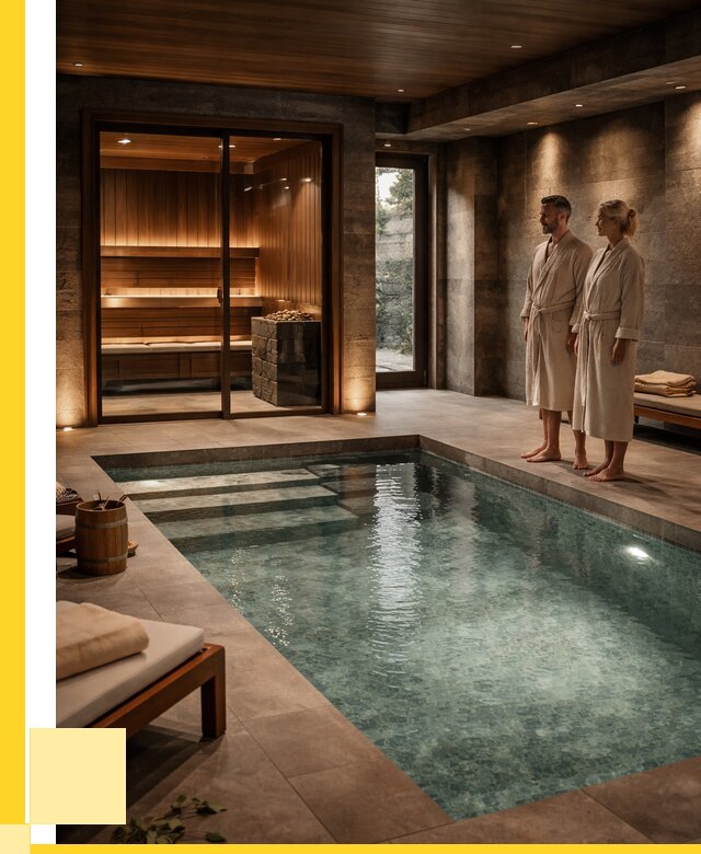 Сауна с большим бассейном в Троицке от 1237320 р. ЭриданТрц