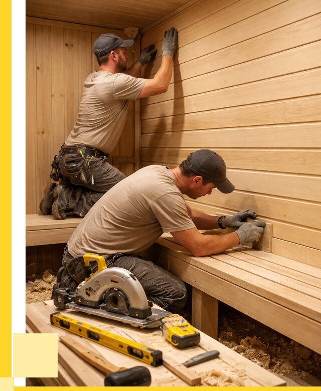 Обшивка саун вагонкой в Троицке от 2578 р. | ЭриданТрц