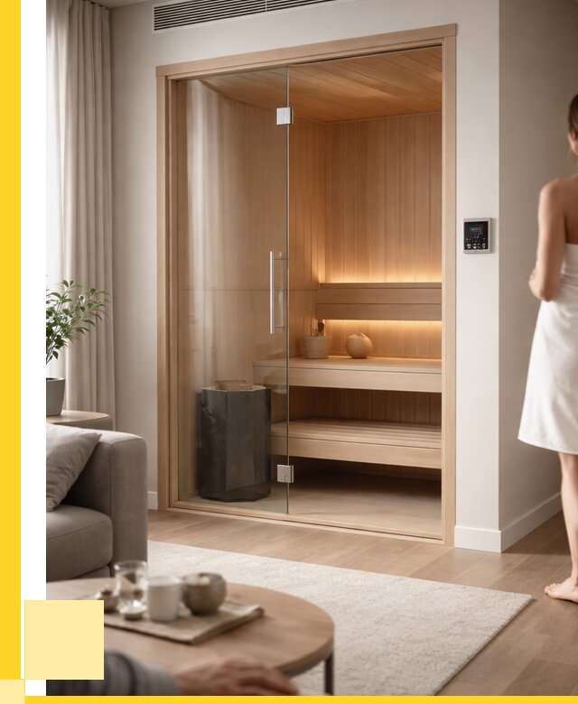 Сауна в квартире под ключ в Троицке от 123732 р. ЭриданТрц