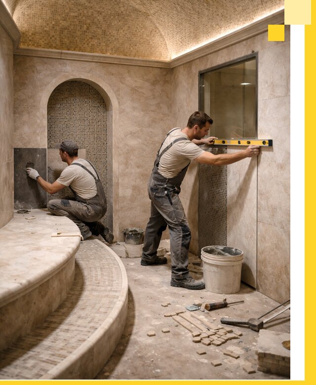 Проектирование и строительство саун с хамамом под ключ в Троицке