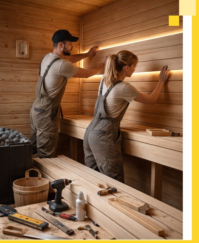 Дизайн саун и бань под ключ с индивидуальным проектом в Троицке