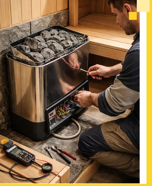 Продажа и установка электрокаменок для саун в Троицке