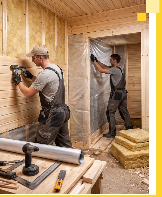 Бани под ключ в Троицке с проектом и полным монтажом