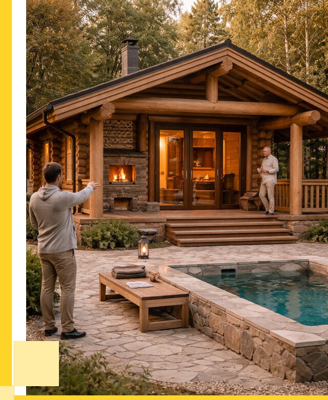 Проекты бань и хамам в Троицке от 25778 р. | ЭриданТрц