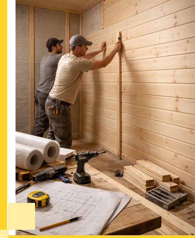 Обшивка бани вагонкой в Троицке от 1237 р., ЭриданТрц