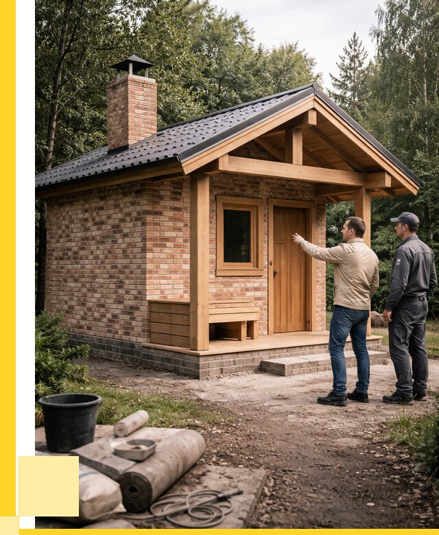 Кирпичные бани и печи в Троицке от 360885 р. | ЭриданТрц