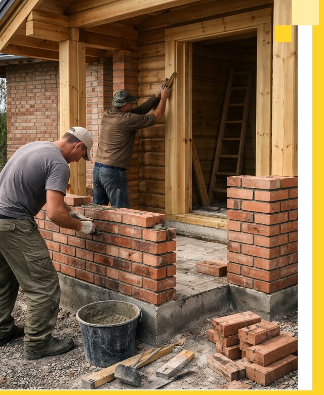 Строительство кирпичных бань под ключ в Троицке с гарантией качества