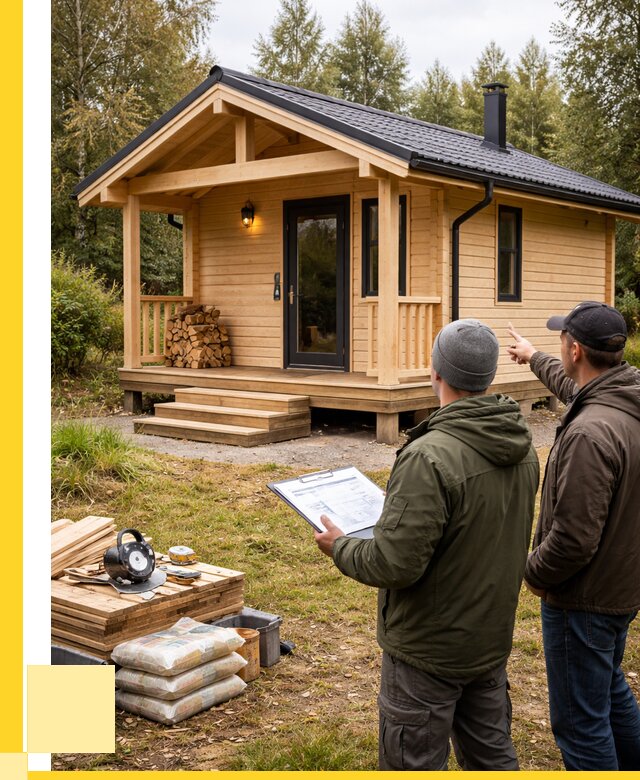 Каркасные бани под ключ в Троицке от 309330 р. | ЭриданТрц