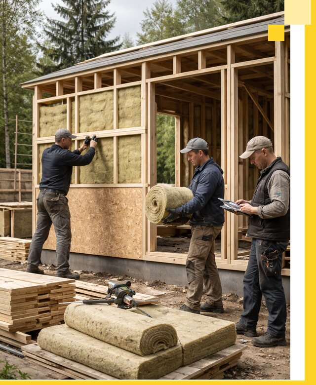 Проектирование и строительство каркасных бань в Троицке под ключ