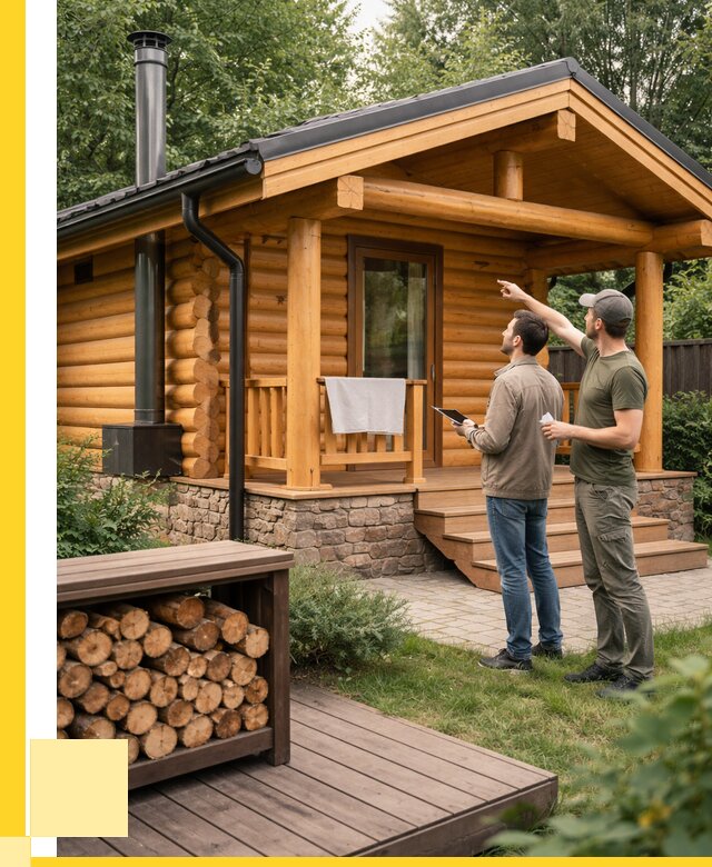 Бани для дачи под ключ в Троицке от 257775 р. | ЭриданТрц