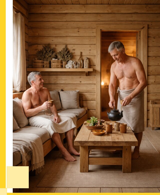 Бани с комнатой отдыха под ключ в Троицке от 463995 р. | ЭриданТрц