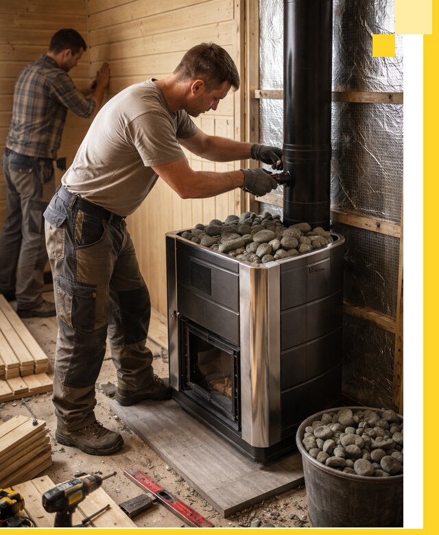 Проектирование и строительство парилок для бани в Троицке под ключ