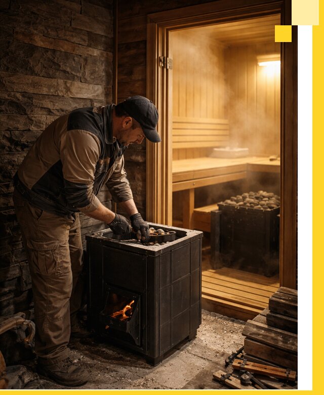 Строительство бани с сауной под ключ в Троицке от проекта до сдачи