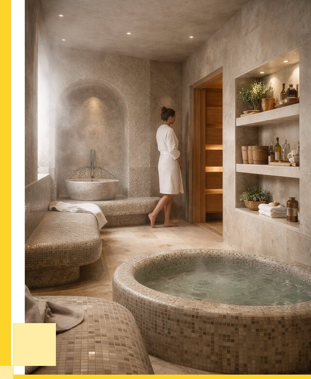 Строительство бани с хамамом в Троицке от 773325 р. | ЭриданТрц