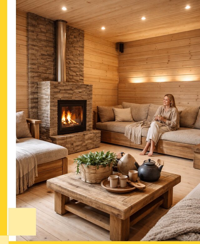 Проект бани с комнатой отдыха в Троицке от 36089 р. | ЭриданТрц