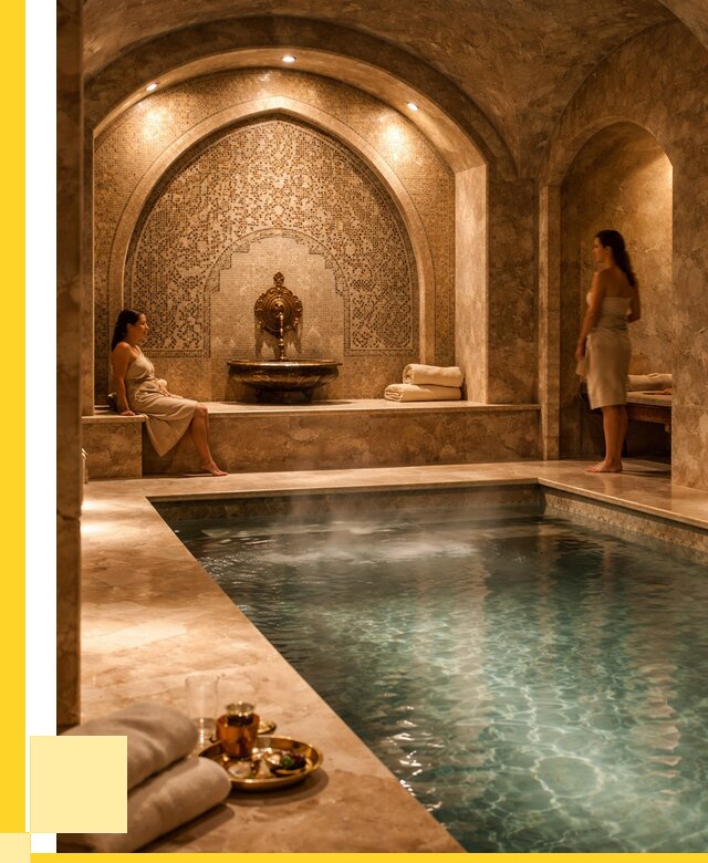 Хамам с бассейном под ключ в Троицке от 876435 р. | ЭриданТрц